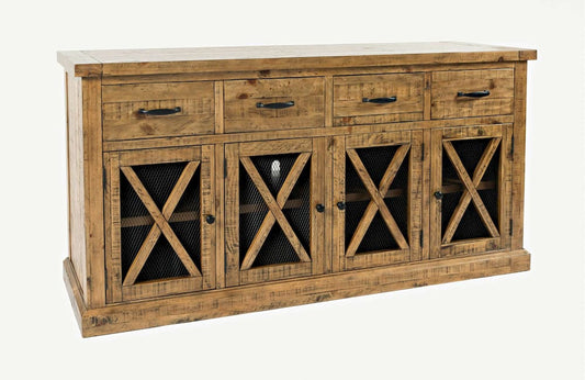 Jofran - Telluride Four Drawer Server - Naturally Distressed Telluride - 1801-70 view 2