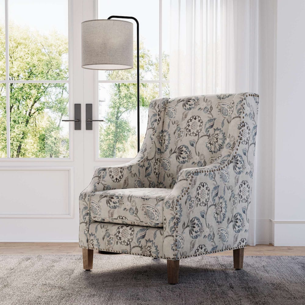 Jofran - Westbrook Accent Chair in Slate - ESTBROOK-CH-SLATE view 6