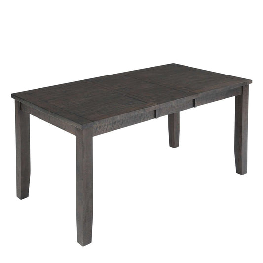 Jofran - Willow Creek 78in Extension Solid Pine Counter Height Table - Distressed Brown - 2021-42 view 2