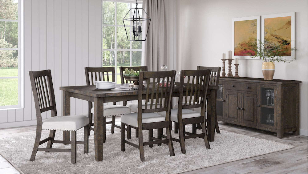 Jofran - Willow Creek 78in Seven-Piece Dining Set - 2021-78D-7 view 9