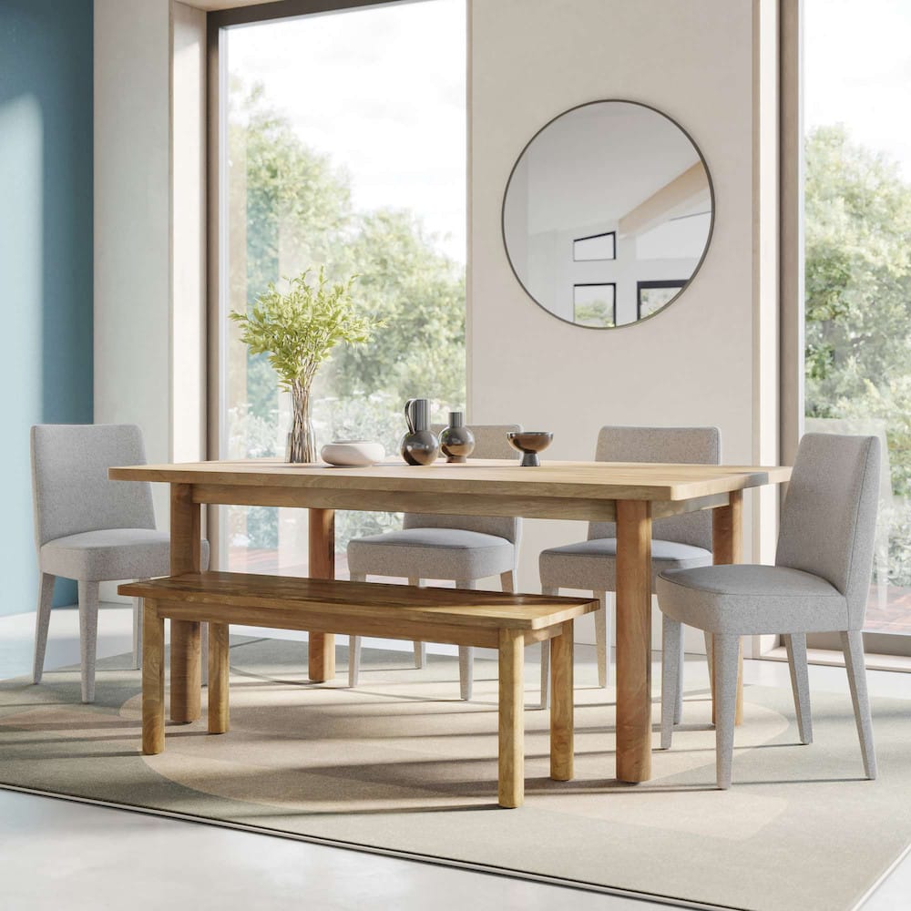 Jofran - Wilson Mid-Century Modern Contemporary Upholstered Vintage Dining Chair (Set of 2) Platinum - 2271-WILSONCHPLT view 10