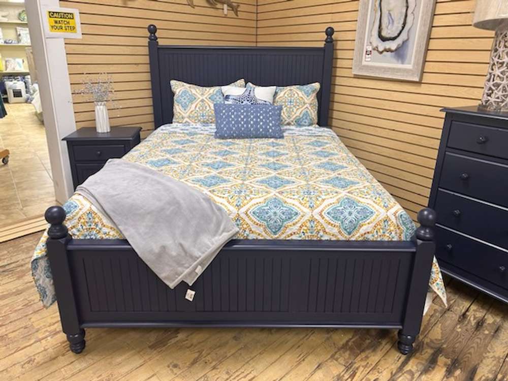 John Thomas Furniture - Cottage - King Bed in Denim - BD81-201KFN_BD81-201KHN_BD81-504KR veiw 1