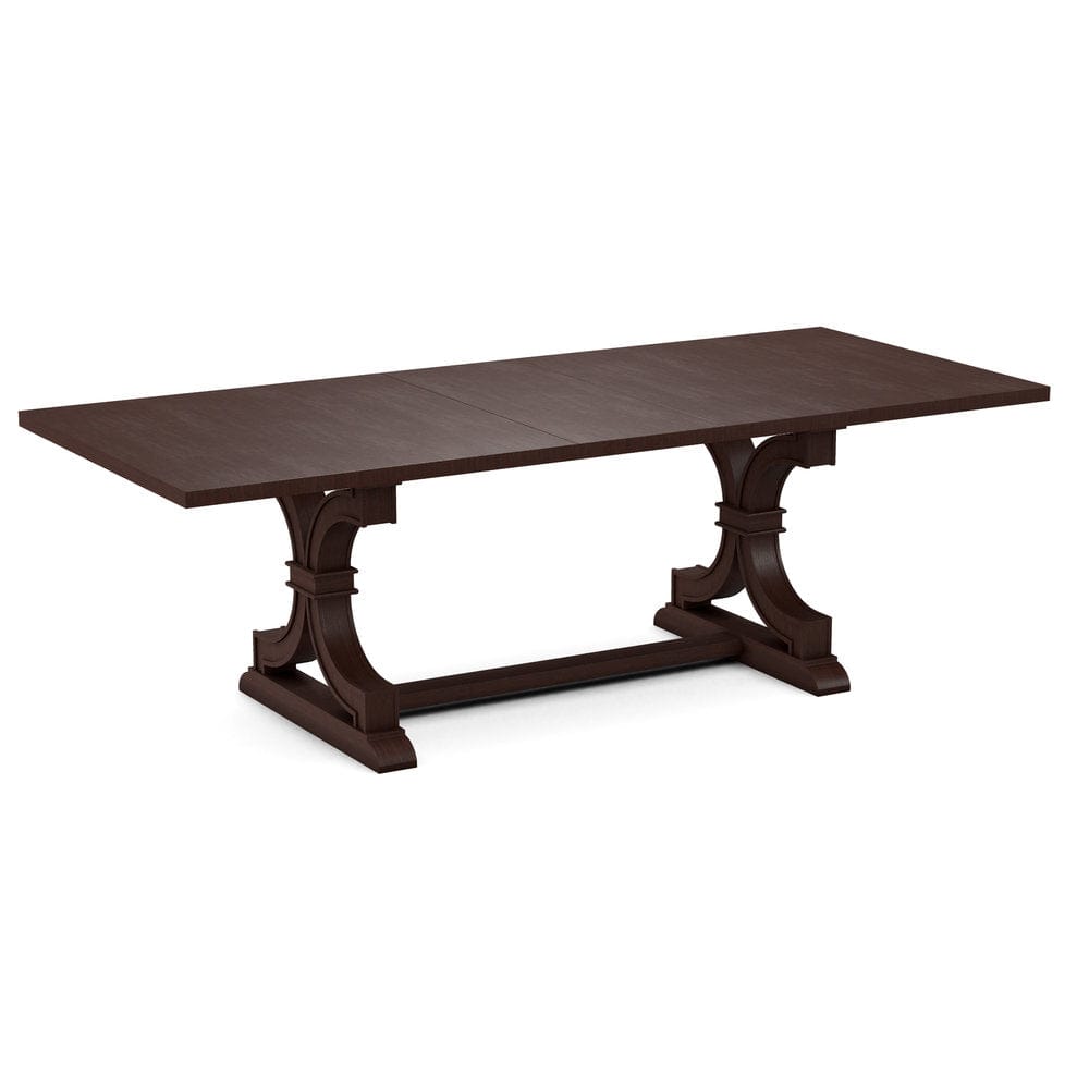 John Thomas Furniture - Curated 40X78X94 Table Top in Cognac with Sonoma Trestle Base in Cognac - CTT-4094-51/CTB-73-51 view 1