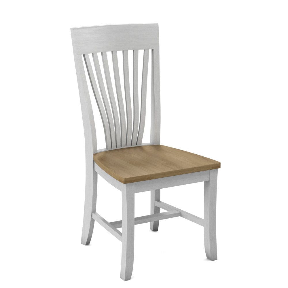 John Thomas Furniture - Curated Amanda Chair Assembled Frame in Chalk Seat and Wheat (Set of 2) - CC-85B-28-178 view 1