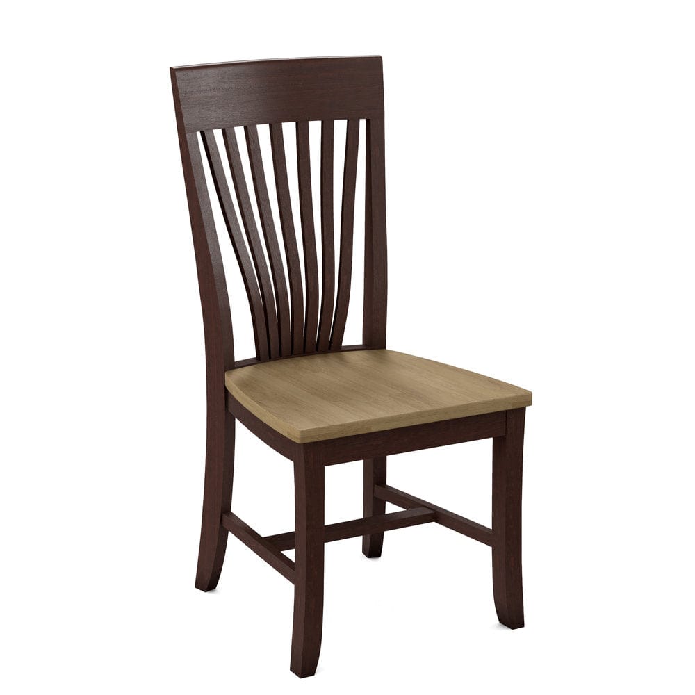 John Thomas Furniture - Curated Amanda Chair Assembled Frame in Cognac Seat and Wheat (Set of 2) - CC-85B-51-178 view 1