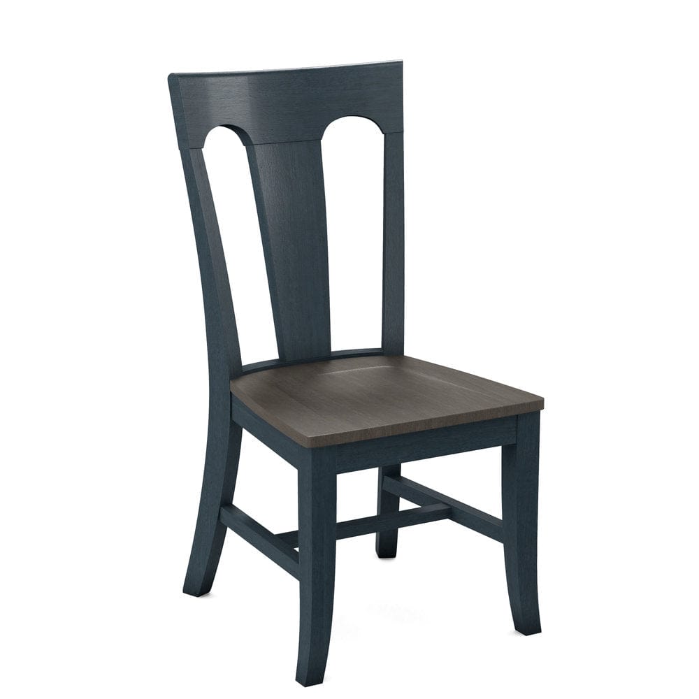 John Thomas Furniture - Curated Elle Chair Assembled Frame in Denim Seat and Nickel (Set of 2) - CC-86B-81-187 view 1