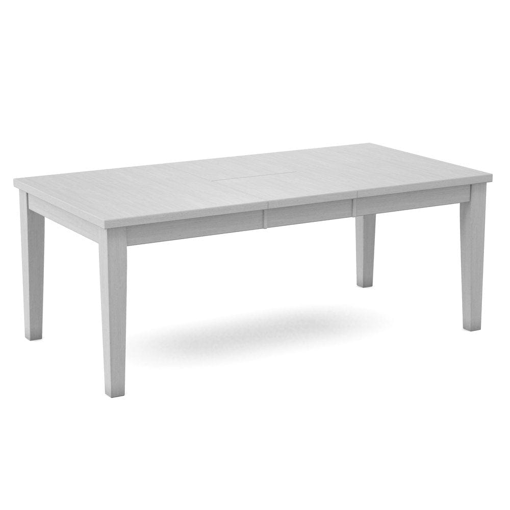 John Thomas Furniture - Curated Table Top 40X78 in Chalk with Shaker Leg & Apron in Chalk - CTT-4078-28/CLB-42-28 view 1