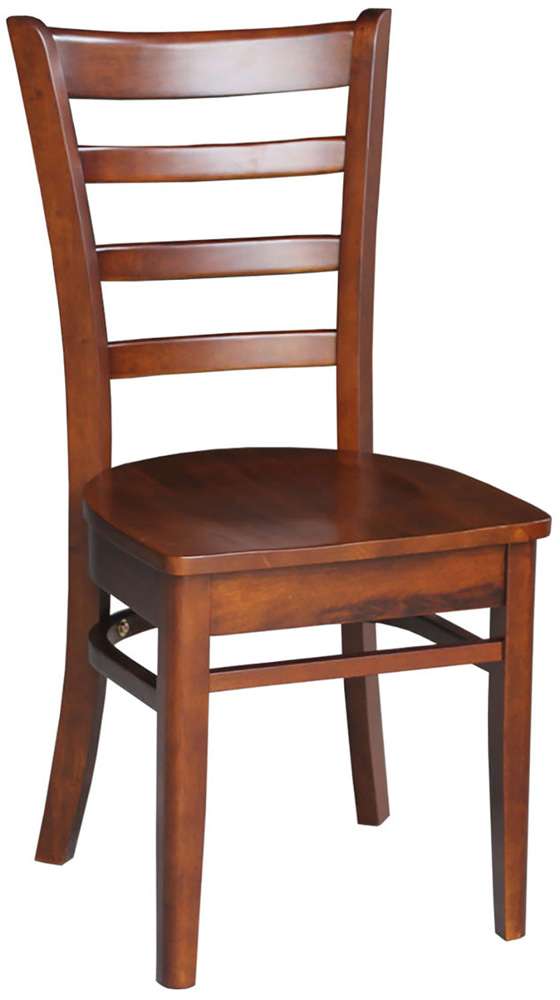 John Thomas Furniture - Dining Essentials - Espresso Emily Chair (RTA) (Set of 2) - C581-617 veiw 1