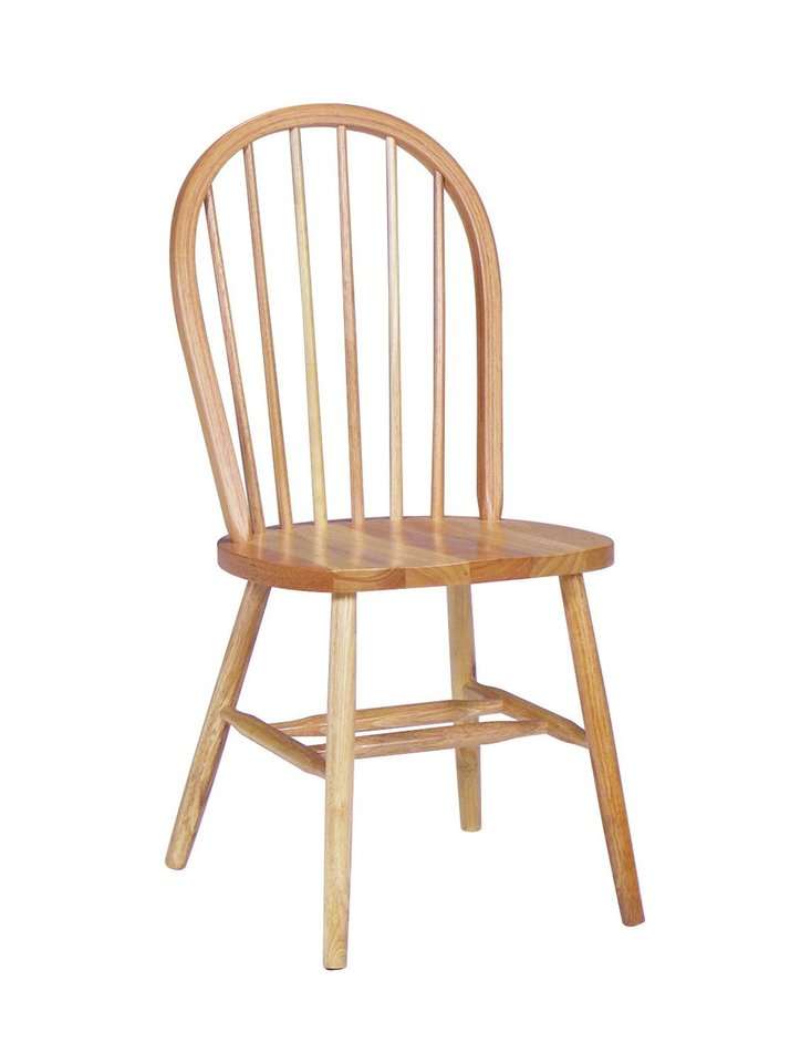 John Thomas Furniture - Dining Essentials - Natural Windsor Chair (Set of 2) - C01-112 veiw 1