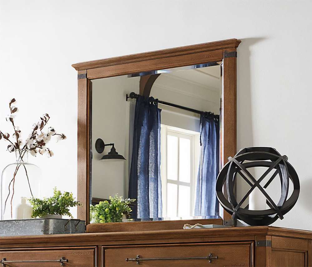 John Thomas Furniture - Farmhouse Chic - Mirror - BD42-9050 veiw 1