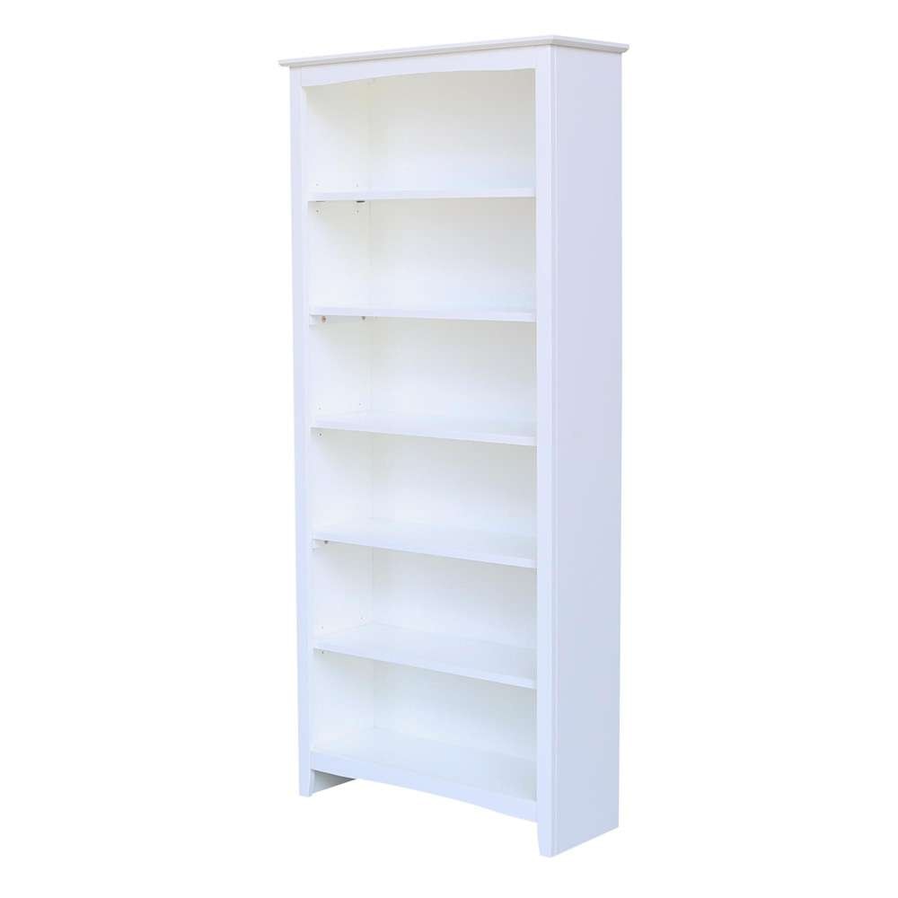 John Thomas Furniture - Hampton - Shaker Bookcase 32inW x 12inD x 72inH - SH08-3227A veiw 1