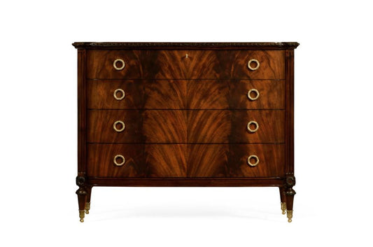Jonathan Charles Fine Furniture - Buckingham Gentlemans Mahogany Wardrobe - 493733-MAH veiw 2