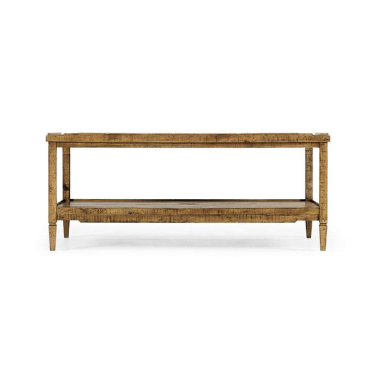 Jonathan Charles Fine Furniture - Casual Accents Medium Driftwood Cocktail Table - 491021-DTM veiw 2