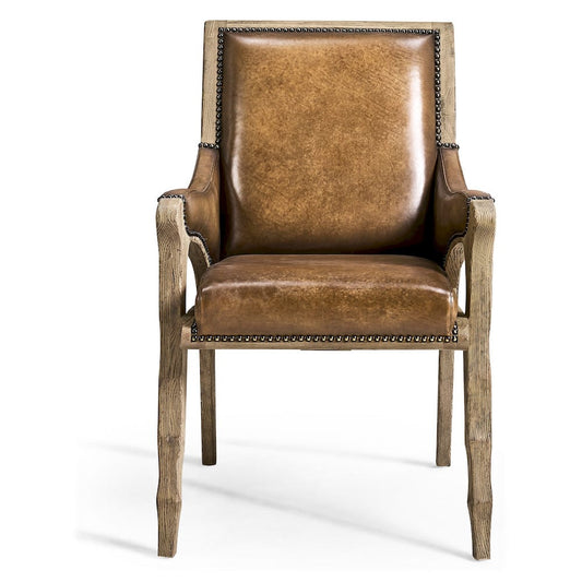 Jonathan Charles Fine Furniture - Echo Canyon Leather Arm Chair - 491238-FDO-AC-L040 view 2