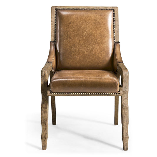Jonathan Charles Fine Furniture - Echo Canyon Leather Side Chair - 491238-FDO-SC-L040 view 2