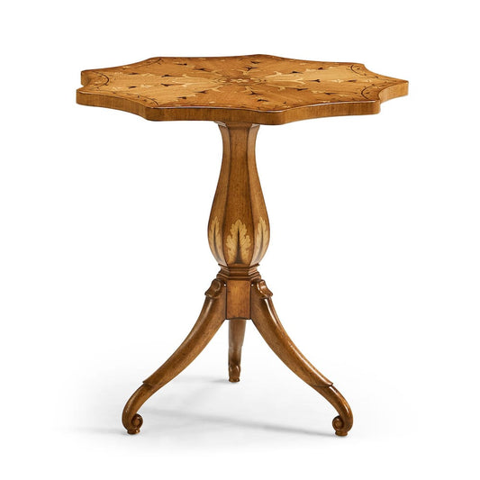 Jonathan Charles Fine Furniture - Finely Inlaid Lamp Table with Nine Sided Top - 495074-SAL view 2