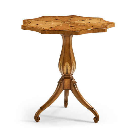 Jonathan Charles Fine Furniture - Finely Inlaid Lamp Table with Nine Sided Top - 495074-SAL view 2