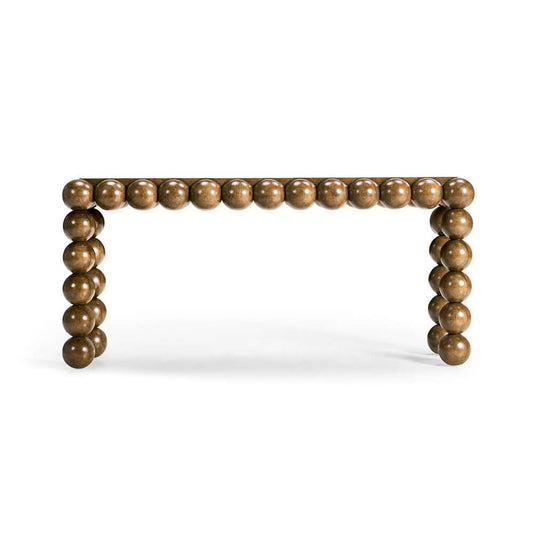 Jonathan Charles Fine Furniture - JC Modern - Orb Console Table - 007-3-AT1-MBM veiw 2