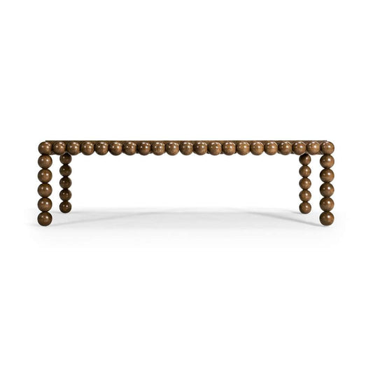 Jonathan Charles Fine Furniture - JC Modern - Orb Rectangular Dining Table - 007-2-A60-MBM veiw 2