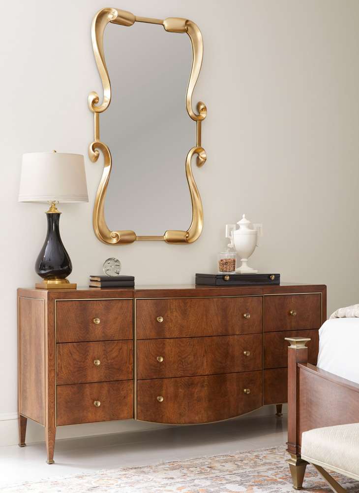 Jonathan Charles Fine Furniture - JC Traditional - Barcelona Mirror - 496087-CPG veiw 4