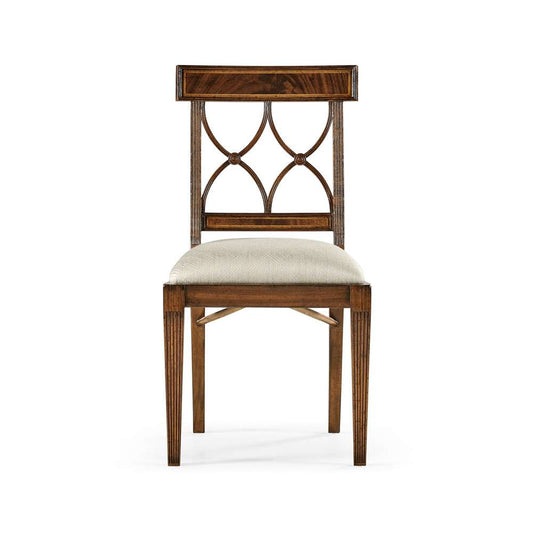Jonathan Charles Fine Furniture - JC Traditional - Buckingham Regency Mahogany Curved Back Side Chair - 494347-SC-MAH-F200 veiw 2