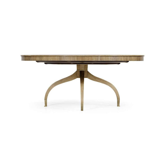 Jonathan Charles Fine Furniture - JC Traditional - Buckingham Round Bleached Walnut Dining Table - 496034-72D-WBL veiw 2