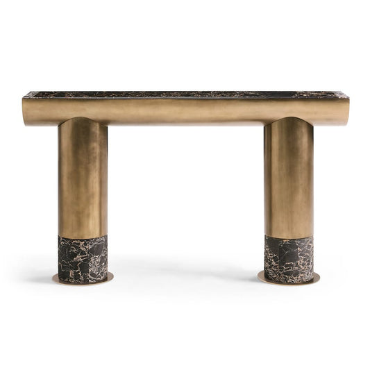 Jonathan Charles Fine Furniture - Nova Console Table - 500579-DBF view 2