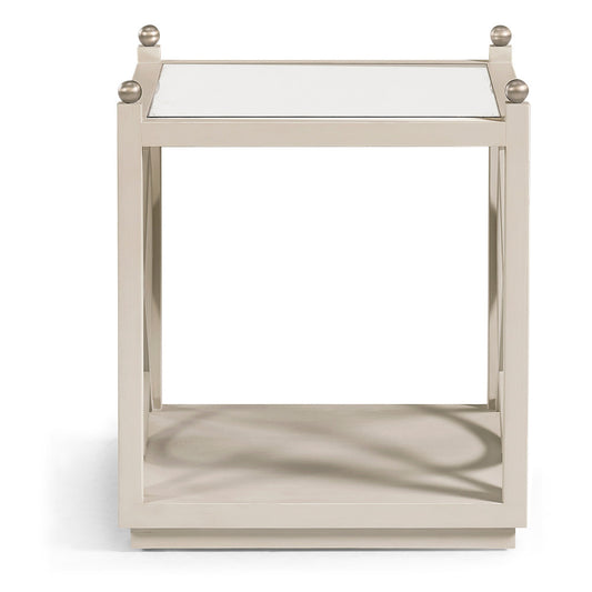 Jonathan Charles Fine Furniture - Orion End Table - 496211-PEW view 2