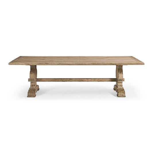 Jonathan Charles Fine Furniture - Sagehill Rectangular Trestle Table 124" - 491237-TGO-124L view 2