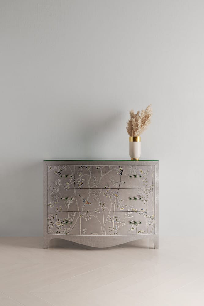 Jonathan Charles Fine Furniture - Shimmering Moon Bow Front Chest - 500394-HPS view 15