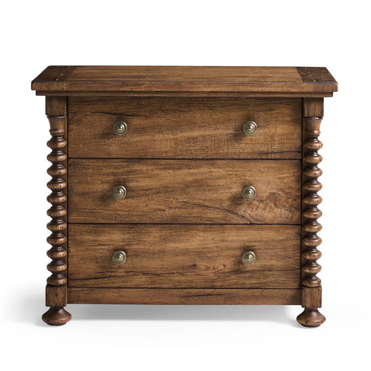 Jonathan Charles Fine Furniture - Tamarisk 3 Drawer Nightstand - 491322-MSW-36L view 2