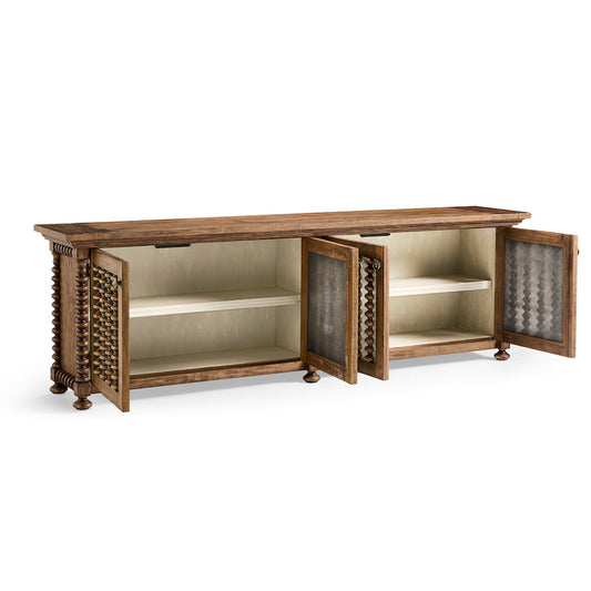 Jonathan Charles Fine Furniture - Tamarisk Entertainment Credenza - 491300-MSW view 2