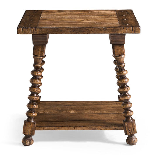 Jonathan Charles Fine Furniture - Tamarisk Square End Table - 491303-MSW view 2