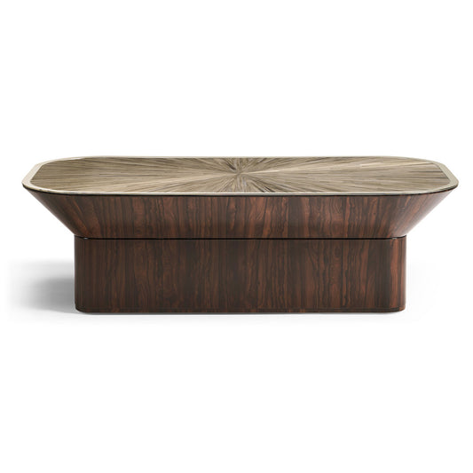 Jonathan Charles Fine Furniture - Terra Pedestal Cocktail Table - 500589-VGS view 2