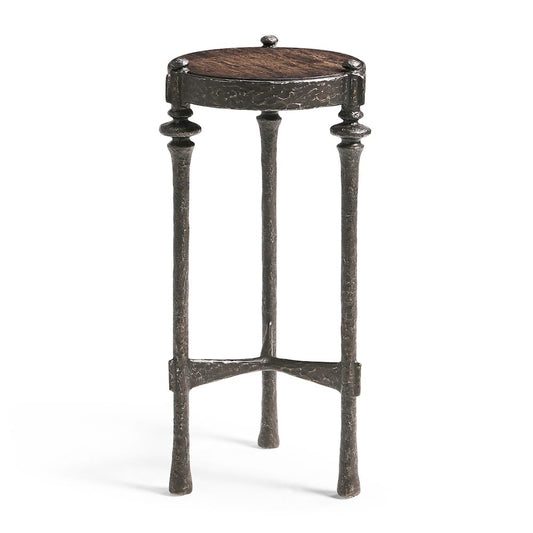 Jonathan Charles Fine Furniture - Terravita Round Side Table - 491243-BKO view 2