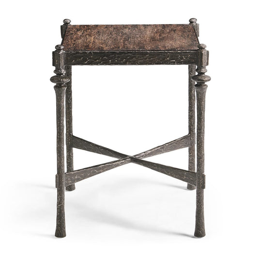 Jonathan Charles Fine Furniture - Terravita Square Side Table - 491250-BKO view 2