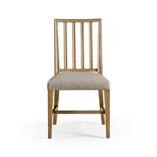 Jonathan Charles Fine Furniture - Timeless Umbra Swedish Side Chair in Sun Bleached Cherry - 003-2-120-SBC veiw 2