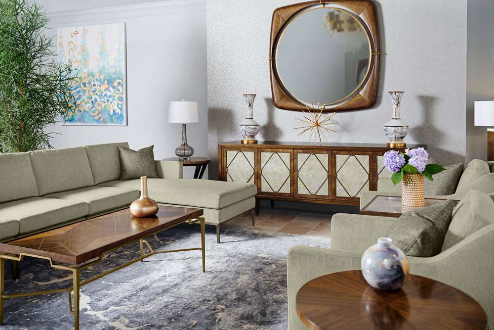 Jonathan Charles Fine Furniture - Toulouse Cocktail Table - 500368-WTL veiw 4