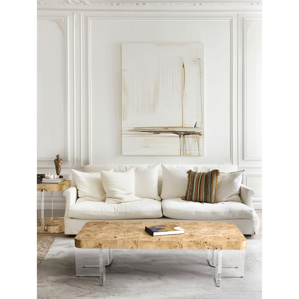 Jonathan Charles Fine Furniture - Veil Rectangular Cocktail Table - 500569-NMB view 15