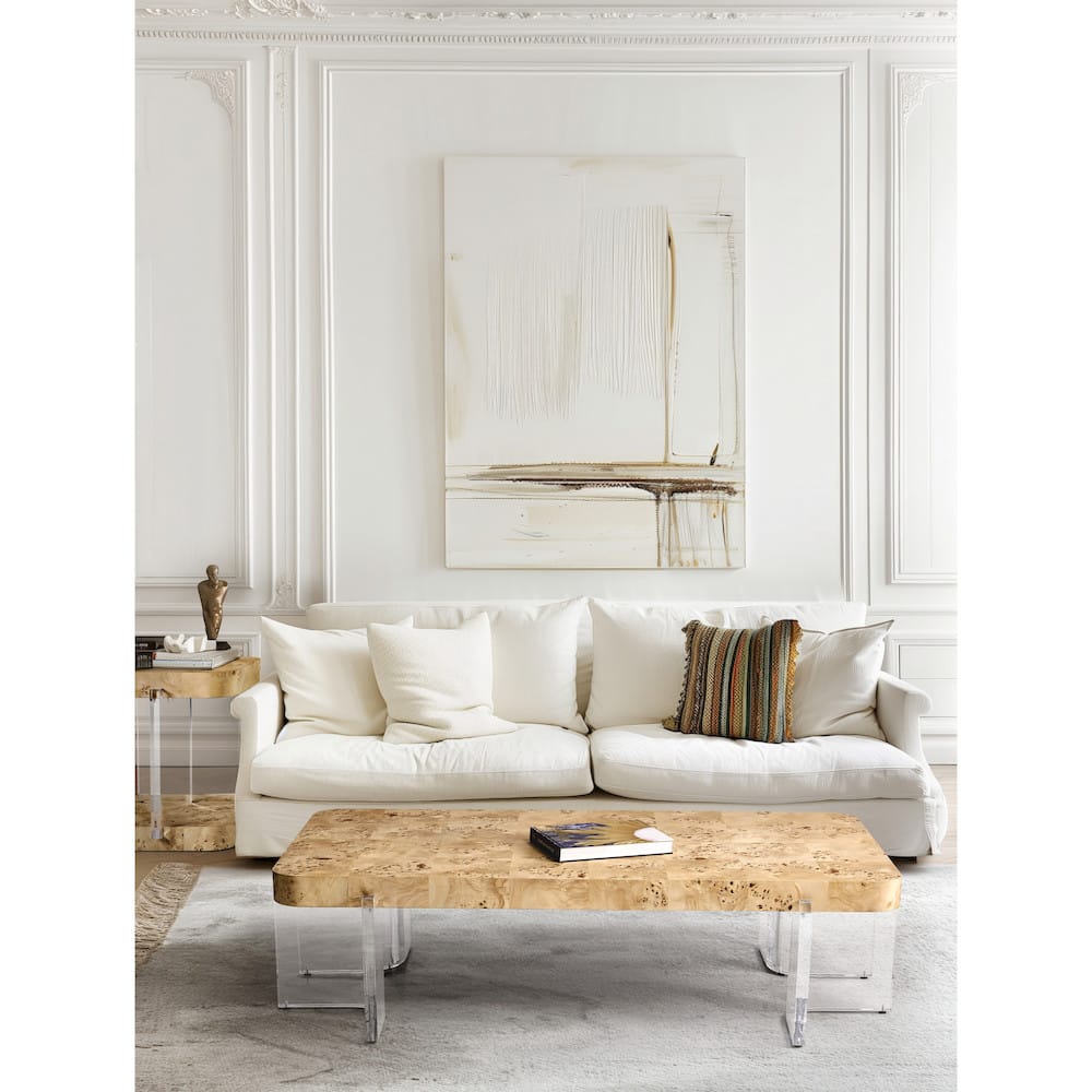 Jonathan Charles Fine Furniture - Veil Rectangular Cocktail Table - 500569-NMB view 15