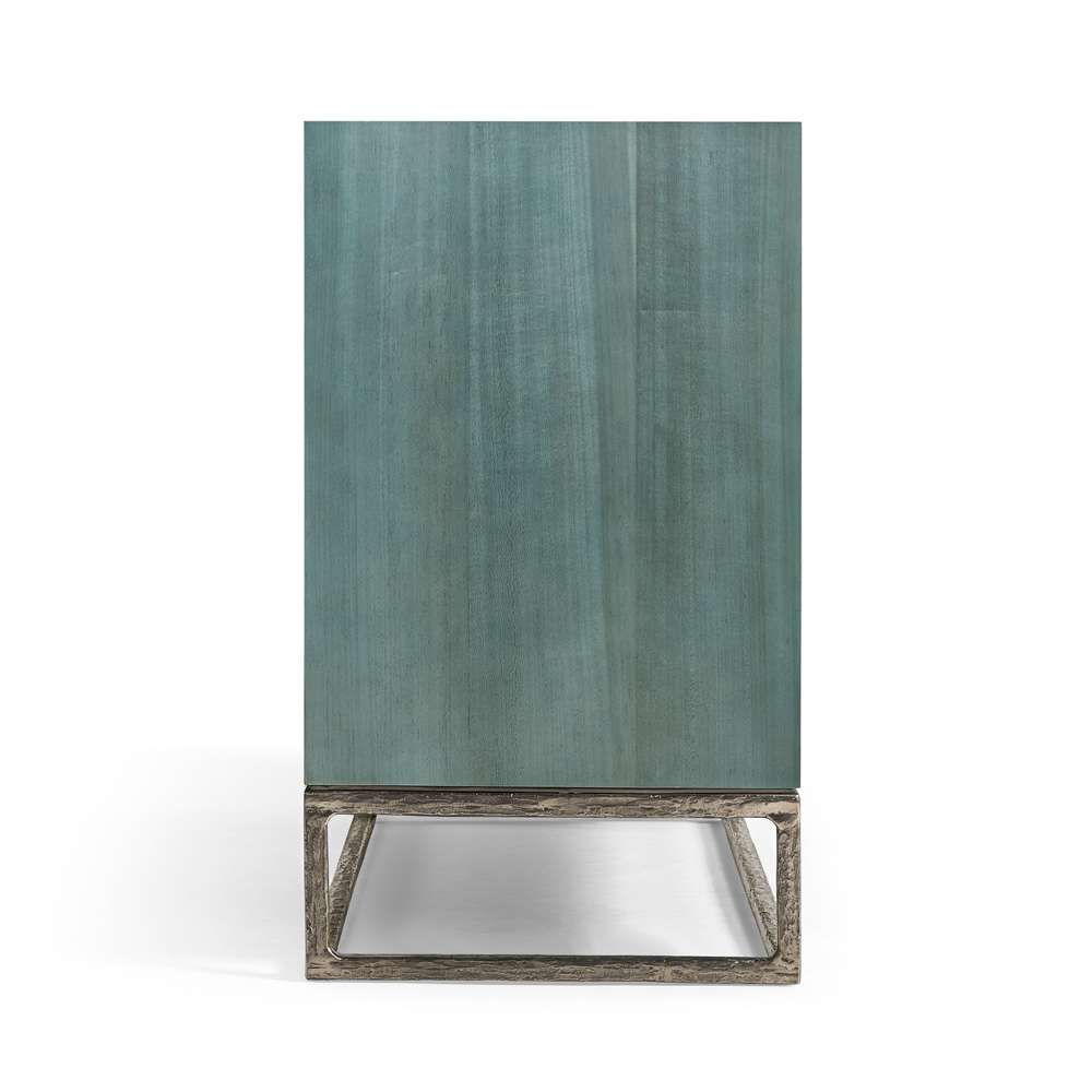 Jonathan Charles Fine Furniture - Water - Seaglass Bunching Chest - 001-3-270-BLS veiw 2