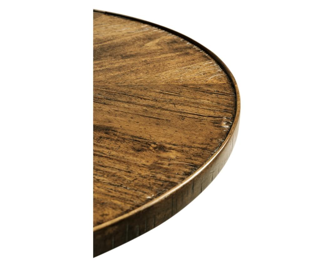 Jonathan Charles Fine Furniture - Casually Country - Walnut Country Style Round Lamp Table - 491022-CFW veiw 5