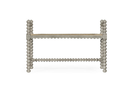 Jonathan Charles Fine Furniture - William Yeoward Country House Chic Bellingham Country Grey Single Bench - 530008-CGR veiw 2
