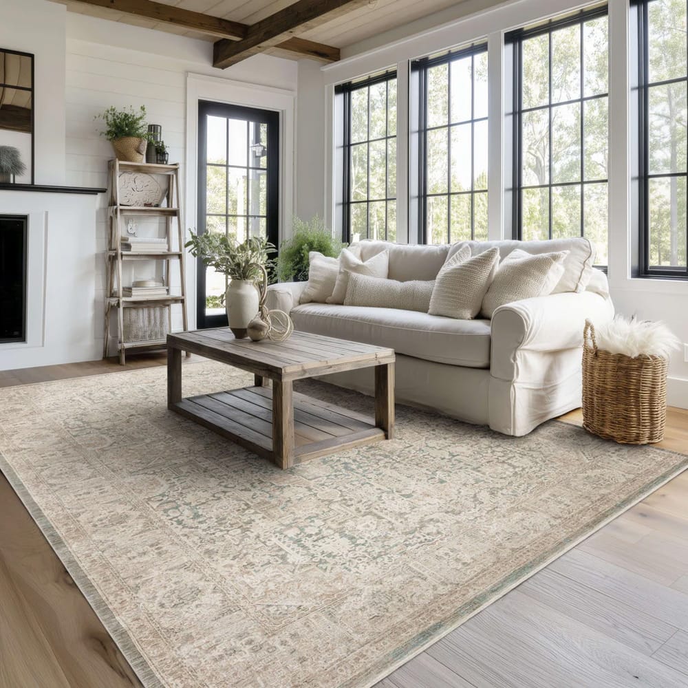 Karastan - Eastbourne Beachglass 7' 10" x 10' Area Rug - R1406 1028 094120 IR view 9