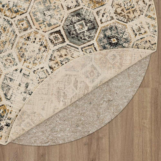 Karastan - Elements Tunis Beige 8 x 8 Area Rug - 91623-70033-R096-IP veiw 2