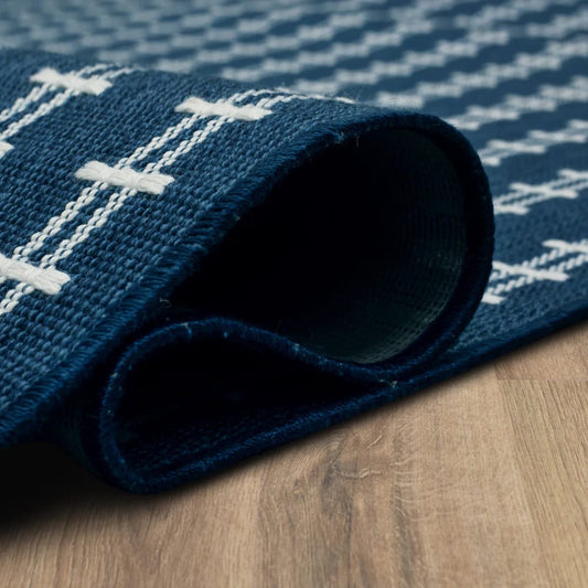 Karastan - Gulfport Navy 6' x 9' Area Rug - R1470 121 072108 IR view 2