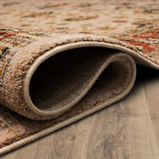 Karastan - Koyna Cream 5' 3" x 7' 10" Area Rug - 91199 70033 063094 IR view 2