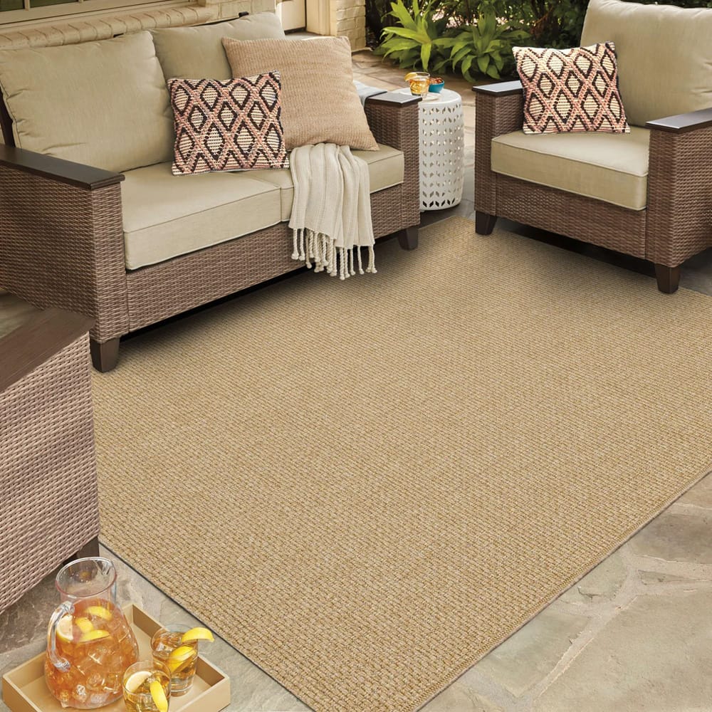 Karastan - Lanai Tan 7' 10" x 10' Area Rug - R1269 428 094120 SK view 9