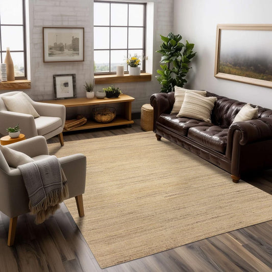 Karastan - Raja Dark Beige 8' x 10' Area Rug - R1460 858 096120 IR view 2