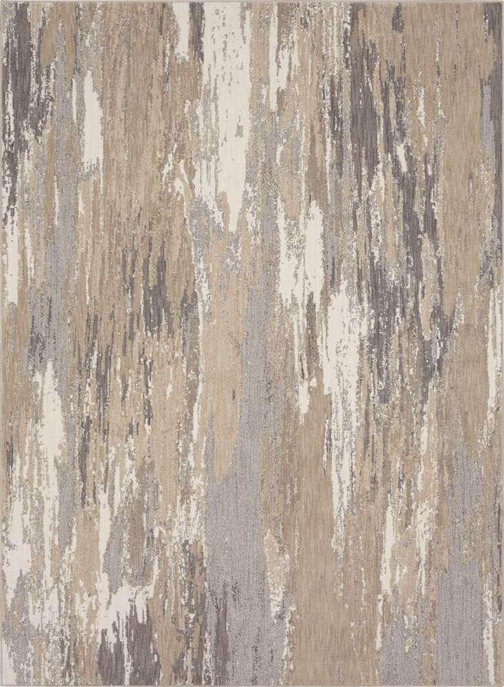 Karastan - Rendition by Stacy Garcia Home Ambient Alabaster 5 3in x 7 10in Area Rug - 92426-70044-063094-IS veiw 1